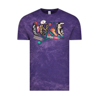 Cloud Purple love nurse Vintage Tee - NancyCooperArtShop