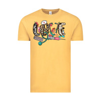 Vintage Mustard love nurse Vintage Tee - NancyCooperArtShop