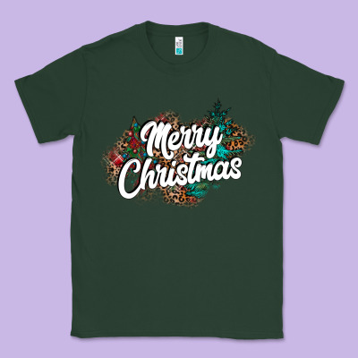 Merry Christmas Classic Tee Designed By Cowhidedigitalart