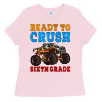 Bubblegum Pink ready to crush sixth grade Ladies Tee - Artiststas