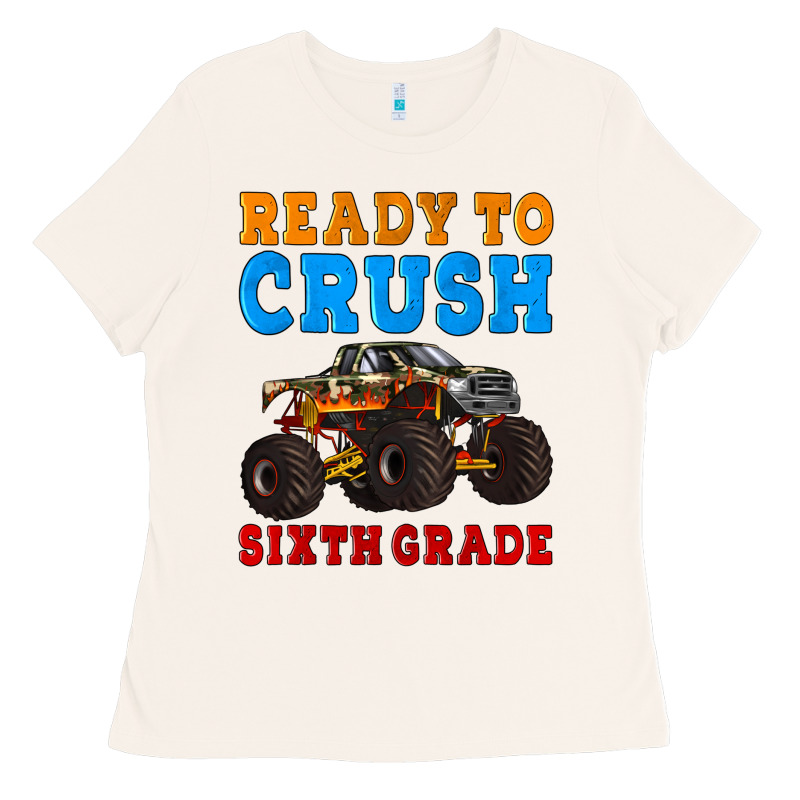 Ready To Crush Sixth Grade Ladies Tee by Artiststas | Teevron