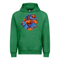 Emerald halloween pumpkin patch  5 Urban Hoodie - BundleAndBundleShop