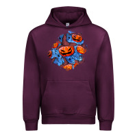 Mauve Wine halloween pumpkin patch  5 Urban Hoodie - BundleAndBundleShop