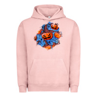Pigment Salmon halloween pumpkin patch  5 Urban Hoodie - BundleAndBundleShop