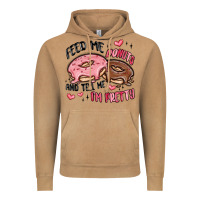 Feed Me Donuts And Tell Me I'm Pretty Vintage Hoodie | Teevron