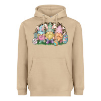 Mushroom Easter Day gnomes Heavyweight Hoodie - HowdyJamesFarm