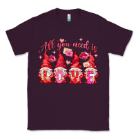 Plum all you need is love Classic Tee - NancyCooperArtShop