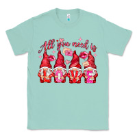Seafoam all you need is love Classic Tee - NancyCooperArtShop