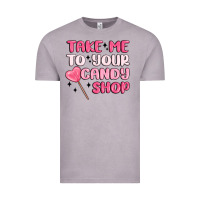 Vintage Zinc take me to your candy shop Vintage Tee - MaliasSmallBusiness