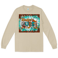 Mushroom thankful nurse fall tumbler Long Sleeve Tee - BundleAndBundleShop