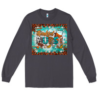 Smoke thankful nurse fall tumbler Long Sleeve Tee - BundleAndBundleShop