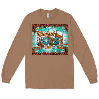 Toasted Coconut thankful nurse fall tumbler Long Sleeve Tee - BundleAndBundleShop