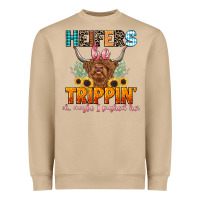 Mushroom heifers be trippin' Heavyweight Sweatshirt - LillyAllenDesigns