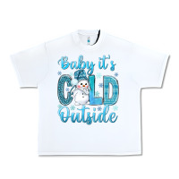 White baby its cold outside Urban Heavy Tee - NancyCooperArtShop