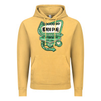 Vintage Mustard st patricks day ırısh pub Vintage Hoodie - MaliasSmallBusiness