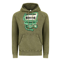 Vintage Olive st patricks day ırısh pub Vintage Hoodie - MaliasSmallBusiness