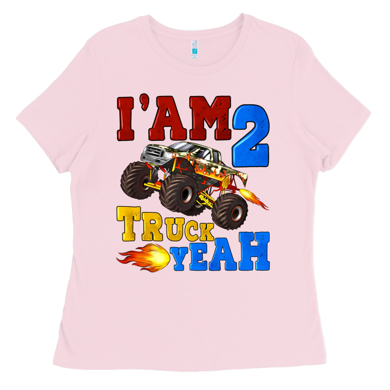 I'am Two Truck Yeah Ladies Tee by Artiststas | Teevron