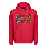 Cardinal Love is wild Valentine's Day Premium Hoodie - HowdyJamesFarm