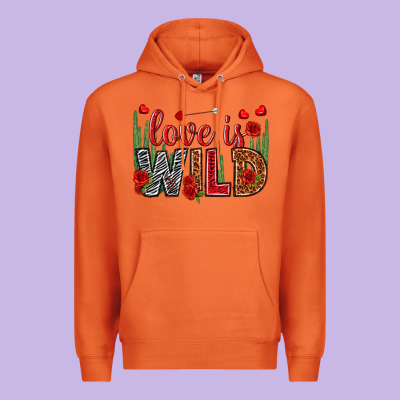 Love Is Wild Valentine's Day Premium Hoodie Designed By Howdyjamesfarm