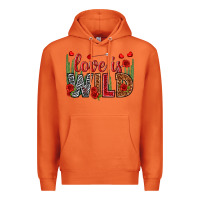 Carrot Love is wild Valentine's Day Premium Hoodie - HowdyJamesFarm