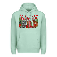 Seafoam Love is wild Valentine's Day Premium Hoodie - HowdyJamesFarm