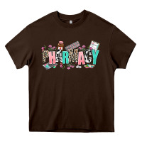 Chocolate Brown pharmacy Heavy Core Tee - AdoDesignShop