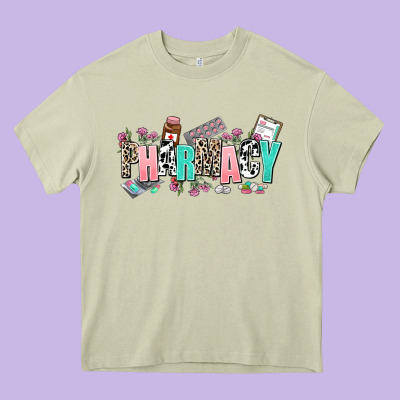 Pharmacy Heavy Core Tee Designed By Adodesignshop