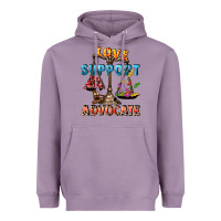 Lavender Love support advocate Heavyweight Hoodie - CowGirlArtShop