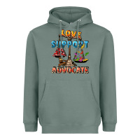 Sage Love support advocate Heavyweight Hoodie - CowGirlArtShop