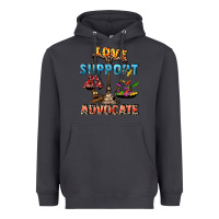 Smoke Love support advocate Heavyweight Hoodie - CowGirlArtShop