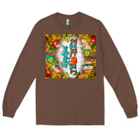 Chestnut thankful teacher fall tumbler Long Sleeve Tee - BundleAndBundleShop