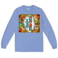 Colony Blue thankful teacher fall tumbler Long Sleeve Tee - BundleAndBundleShop