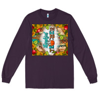 Plum thankful teacher fall tumbler Long Sleeve Tee - BundleAndBundleShop