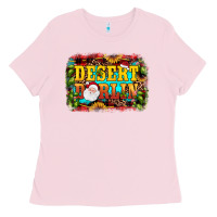 Bubblegum Pink desert darlin Ladies Tee - JahusDesignShop