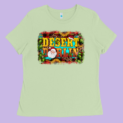 Desert Darlin Ladies Tee Designed By Jahusdesignshop