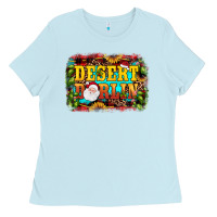 Baby Blue desert darlin Ladies Tee - JahusDesignShop