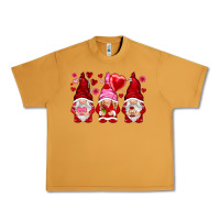 Peanut Butter valentines day gnomies with heart balloon Urban Heavy Tee - NancyCooperArtShop