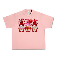 Salmon valentines day gnomies with heart balloon Urban Heavy Tee - NancyCooperArtShop