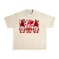 Sandshell valentines day gnomies with heart balloon Urban Heavy Tee - NancyCooperArtShop
