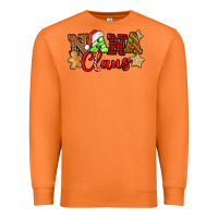 Carrot Nana Claus Christmas Lights And Gifts mother's day Premium Sweatshirt - HowdyJamesFarm