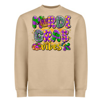 Mushroom mardi gras vibes Heavyweight Sweatshirt - LillyAllenDesigns