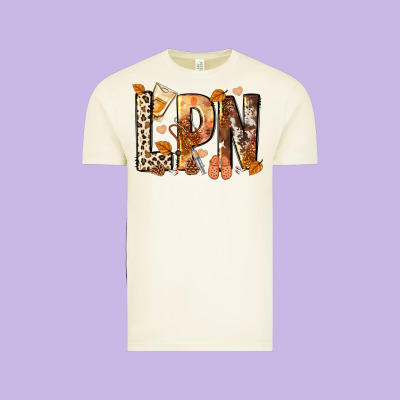 Lpn Licensed Practical Nurse Vintage Tee Designed By Nancycooperartshop