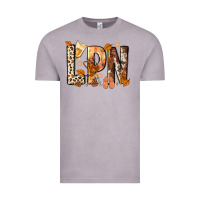 Vintage Zinc lpn licensed practical nurse Vintage Tee - NancyCooperArtShop
