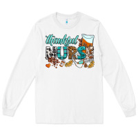 White thankful nurse Long Sleeve Tee - BundleAndBundleShop