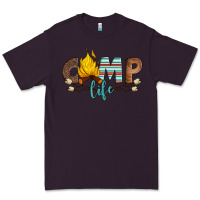Plum camp life Premium Tee - Artiststas