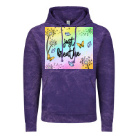 Cloud Purple just breathe Vintage Hoodie - MaliasSmallBusiness
