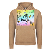 Vintage Coffee just breathe Vintage Hoodie - MaliasSmallBusiness