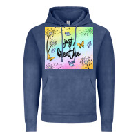 Vintage Denim just breathe Vintage Hoodie - MaliasSmallBusiness