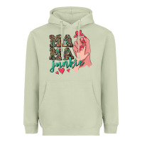 Matcha Mama Junkie Mother's Day Heavyweight Hoodie - CowGirlArtShop