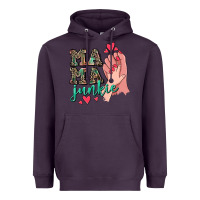 Plum Mama Junkie Mother's Day Heavyweight Hoodie - CowGirlArtShop